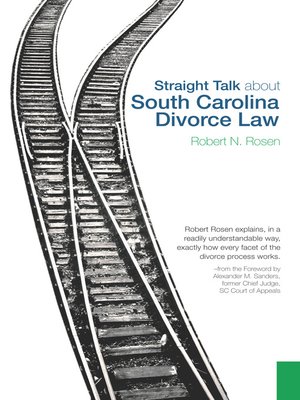 cover image of Straight Talk about South Carolina Divorce Law